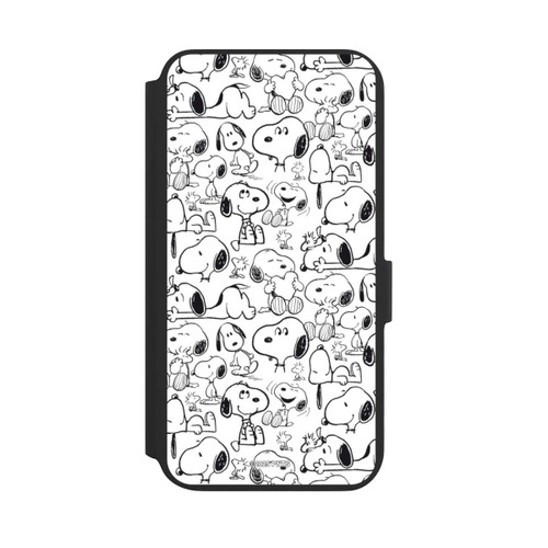 Samsung Galaxy S22+ NIVOflip Classic Snoopy Pattern White