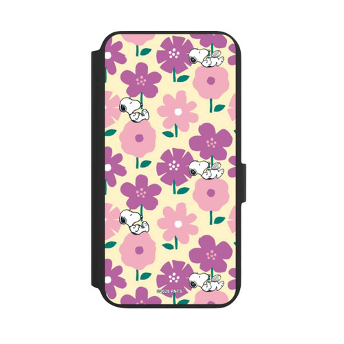 Samsung Galaxy S22+ NIVOflip Peanuts Flower Pattern Yellow