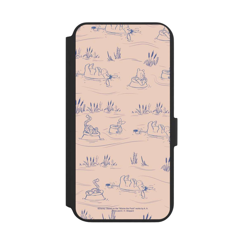 Galaxy S22 + NIVOflip Winnie Puuh Keramik Muster Brücke Pink