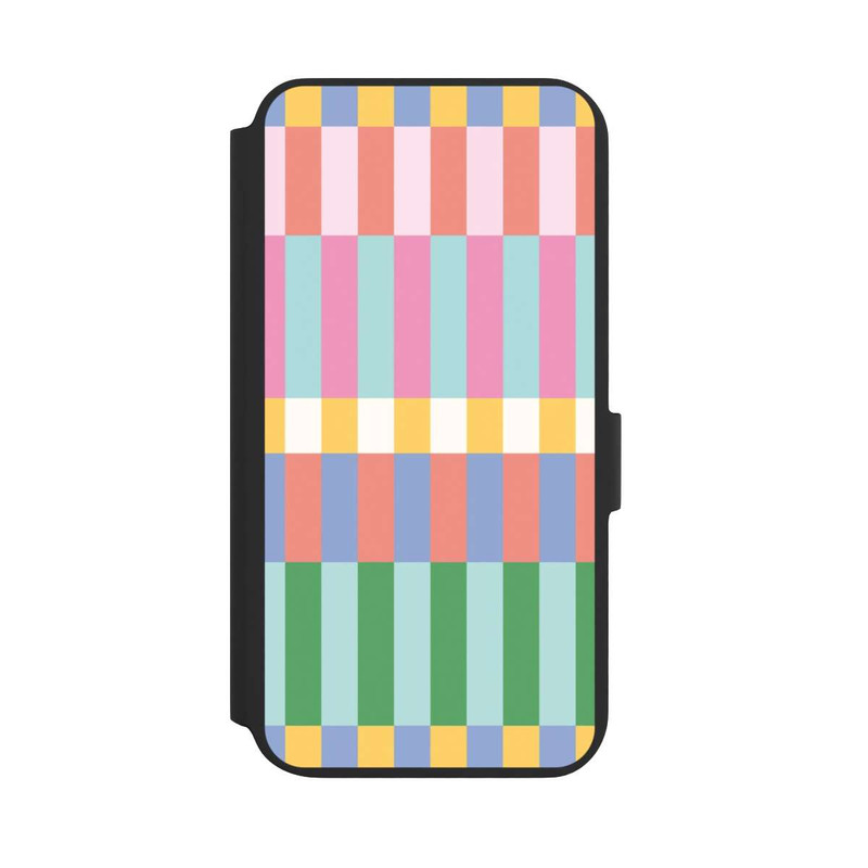 Galaxy S22 + NIVOflip Checked Theme Pastel