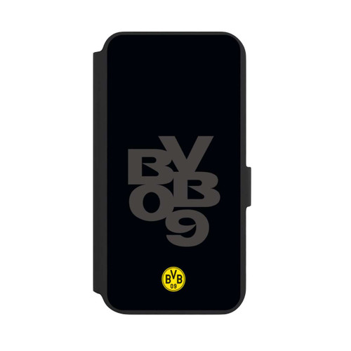 Samsung Galaxy S22+ NIVOflip BVB09 Grau Schwarz