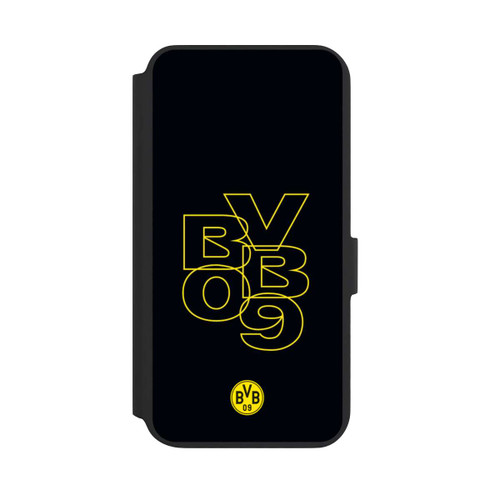 Samsung Galaxy S22+ NIVOflip BVB09 Gelb Schwarz