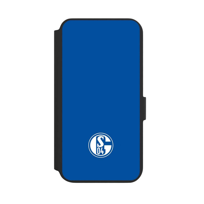 Galaxy S22 + NIVOflip FC Schalke 04 Logo Blau
