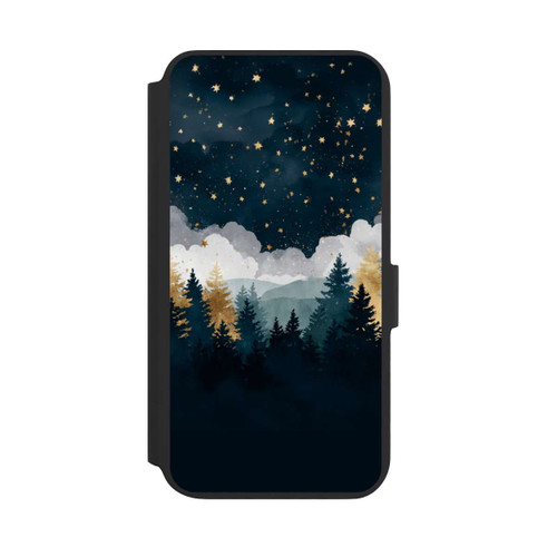 Samsung Galaxy S22+ NIVOflip nächtlicher Wald Indigo