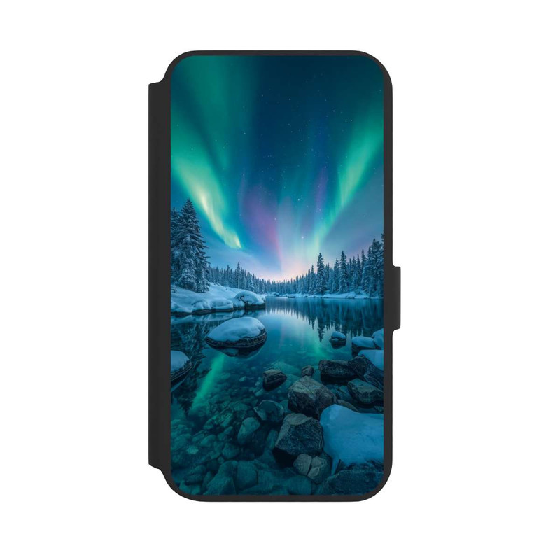 Galaxy S22 + NIVOflip Aurores boréales Briller avec IA