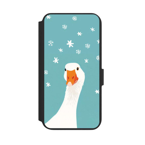 Samsung Galaxy S22+ NIVOflip Funny Goose Stars Blue with AI