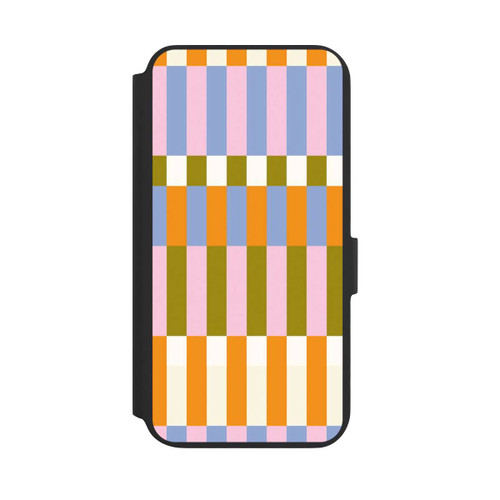 Samsung Galaxy S22+ NIVOflip Thème à Carreaux Colorés et Audacieux