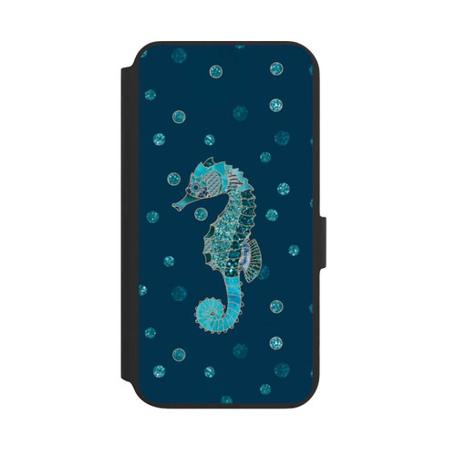 Samsung Galaxy S22+ NIVOflip Glamour Sea Horse Art