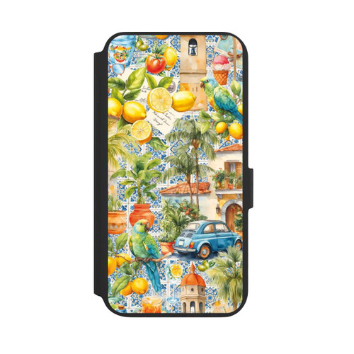 Samsung Galaxy S22+ NIVOflip Whimsica Italian Travel Memories With AI
