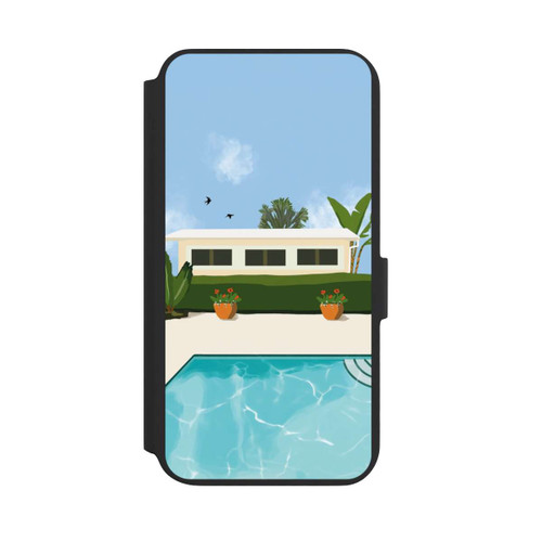 Samsung Galaxy S22+ NIVOflip California Backyard by Roberta Murray