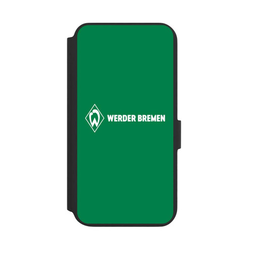 Samsung Galaxy S22+ NIVOflip Werder Bremen Schriftzug Raute Grün