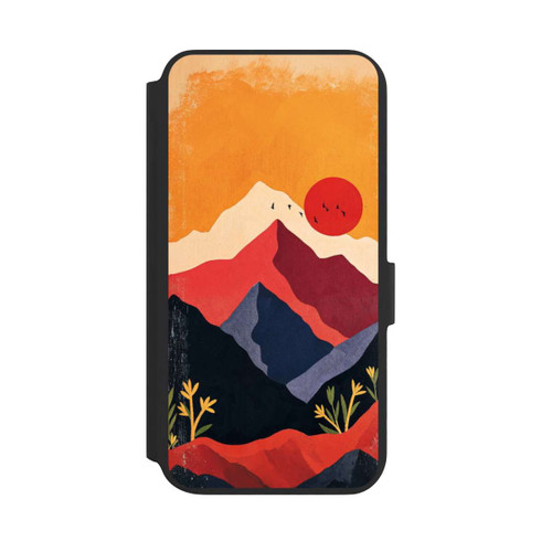 Samsung Galaxy S22+ NIVOflip Les Alpes En Rouge 