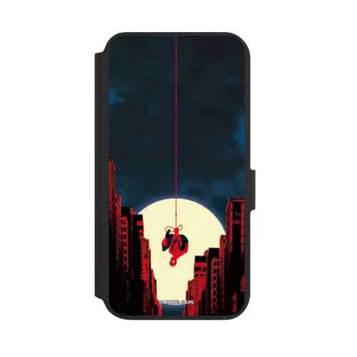 Samsung Galaxy S22+ NIVOflip Spider-Man Marvel between Skyscrapers