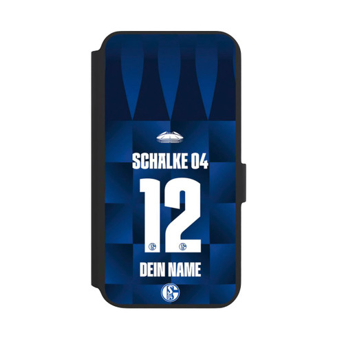 Samsung Galaxy S22+ NIVOflip Schalke 04 Trikot Personalisierbar 26-27
