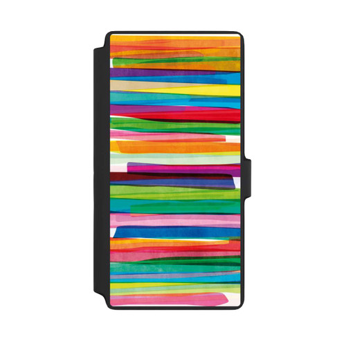 Samsung Galaxy S22 Ultra NIVOflip Bunte Streifen1