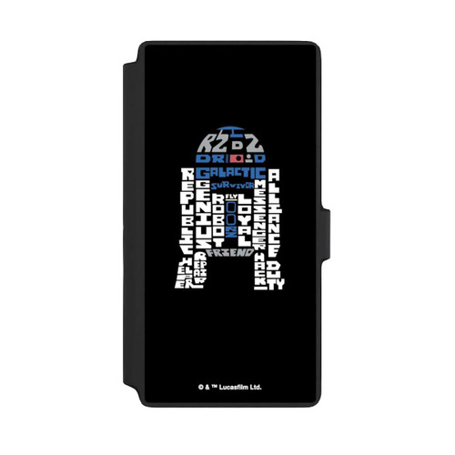 Samsung Galaxy S22 Ultra NIVOflip R2-D2 Typo Grafisch