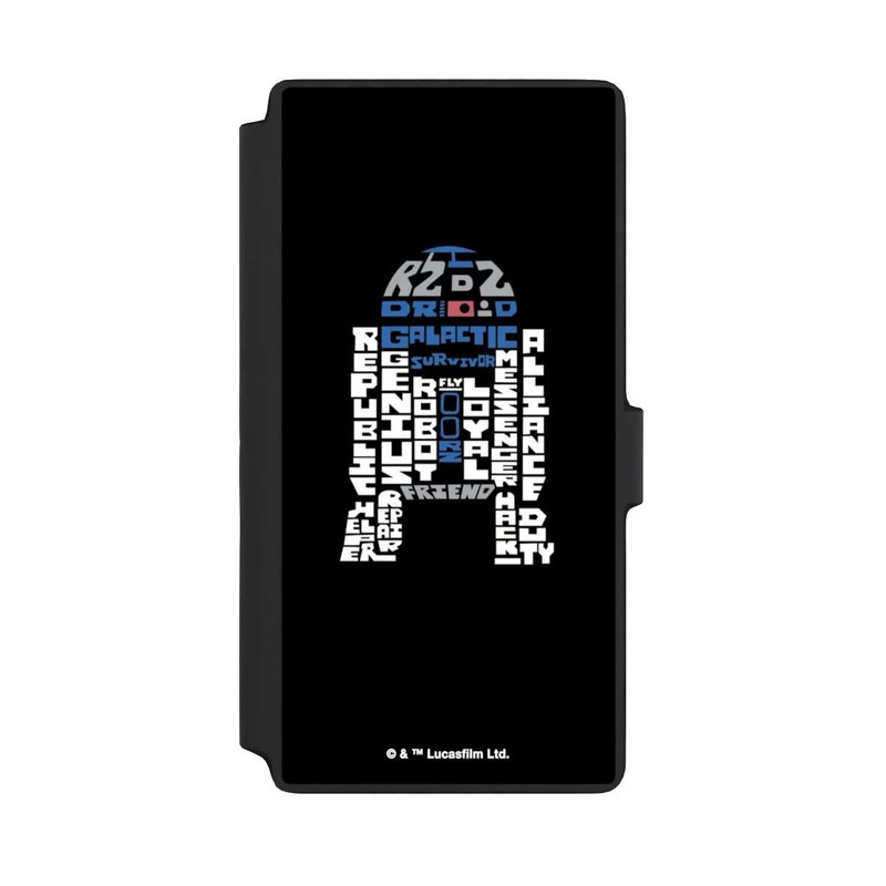 Galaxy S22 Ultra NIVOflip R2-D2 Typo Grafisch