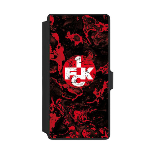 Samsung Galaxy S22 Ultra NIVOflip FCK Schmelztiegel Rot