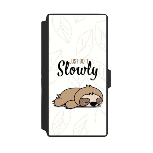 Samsung Galaxy S22 Ultra NIVOflip Just Do It Slowly Sloth