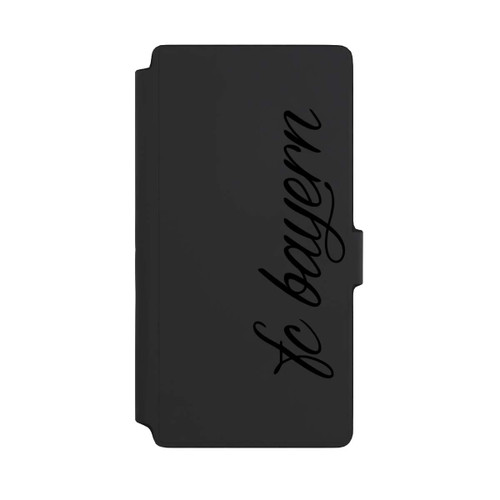 Samsung Galaxy S22 Ultra NIVOflip Schwarzes FCB Girlmotiv - ohne Hintergrund