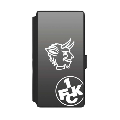 Samsung Galaxy S22 Ultra NIVOflip Teufelskopf FCK auf Schwarz