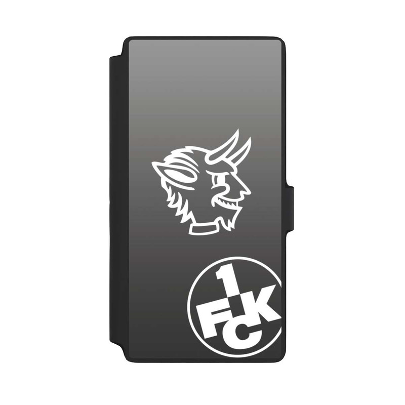 Galaxy S22 Ultra NIVOflip Teufelskopf FCK auf Schwarz