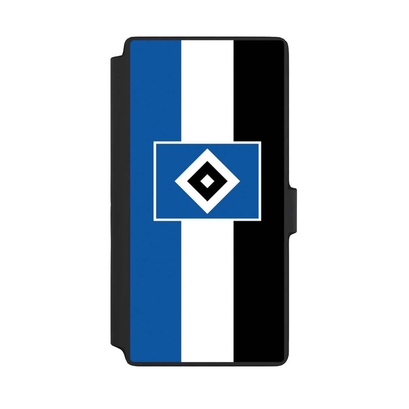 Galaxy S22 Ultra NIVOflip HSV Streifen - Blau-Weiß-Schwarz