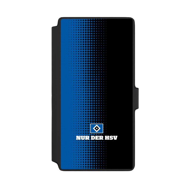 Galaxy S22 Ultra NIVOflip Nur der HSV - Rautenraster Schwarz