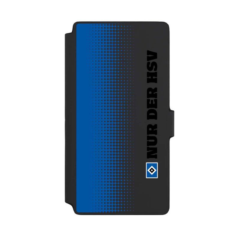 Galaxy S22 Ultra NIVOflip Nur der HSV - Rautenraster Blau - ohne Hintergrund