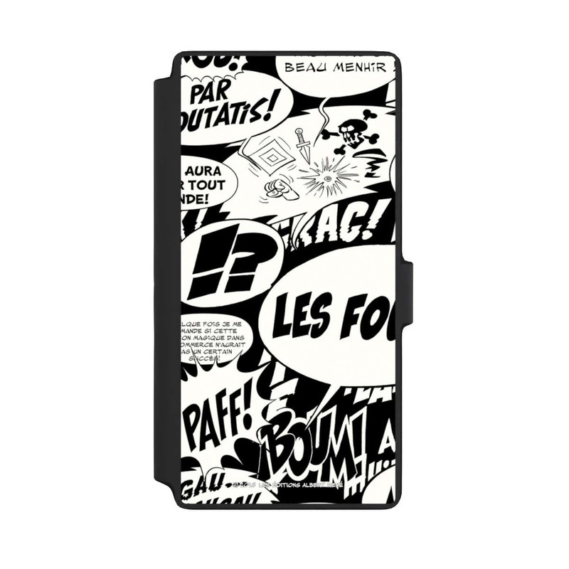 Galaxy S22 Ultra NIVOflip Bulles BD Astérix Noir