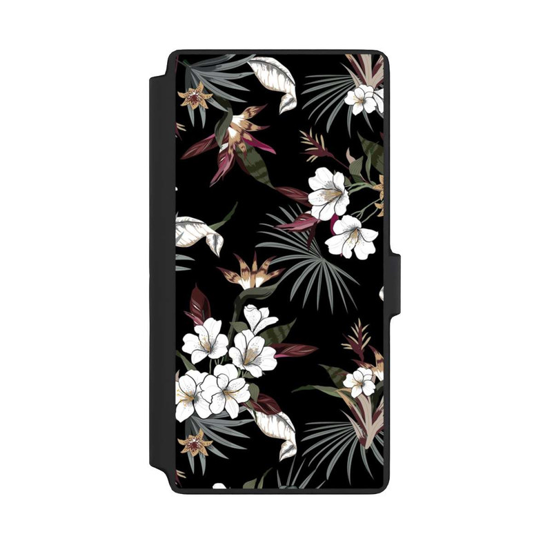 Galaxy S22 Ultra NIVOflip Flowers Black