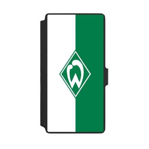 Samsung Galaxy S22 Ultra NIVOflip Weiß-Grün - Werder Bremen