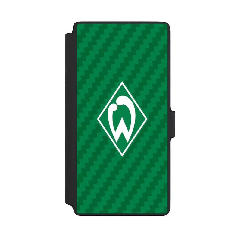 Galaxy S22 Ultra NIVOflip Carbonlook - Werder Bremen