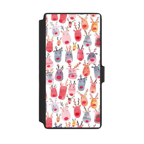Samsung Galaxy S22 Ultra NIVOflip Cute Reindeer Watercolor