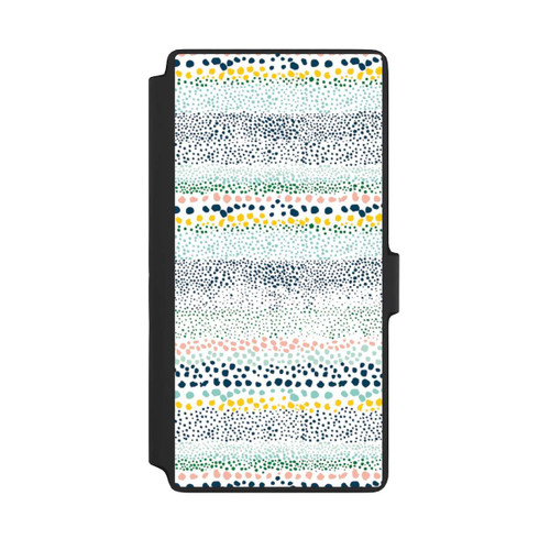 Samsung Galaxy S22 Ultra NIVOflip Kleine Punkte, strukturiertes Weiß