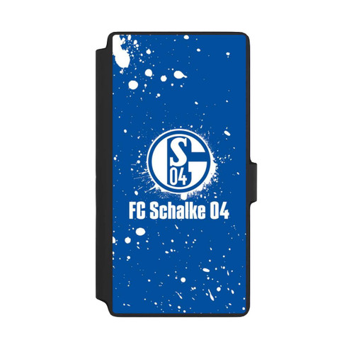 Samsung Galaxy S22 Ultra NIVOflip Schalke 04 - Spraylogo