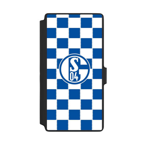 Samsung Galaxy S22 Ultra NIVOflip Muster Schalke 04