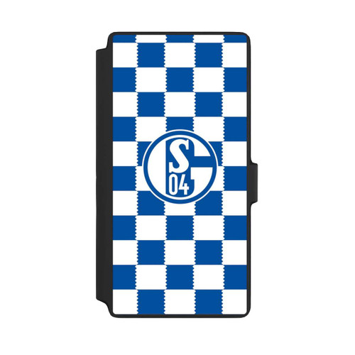 Samsung Galaxy S22 Ultra NIVOflip Muster Schalke 04