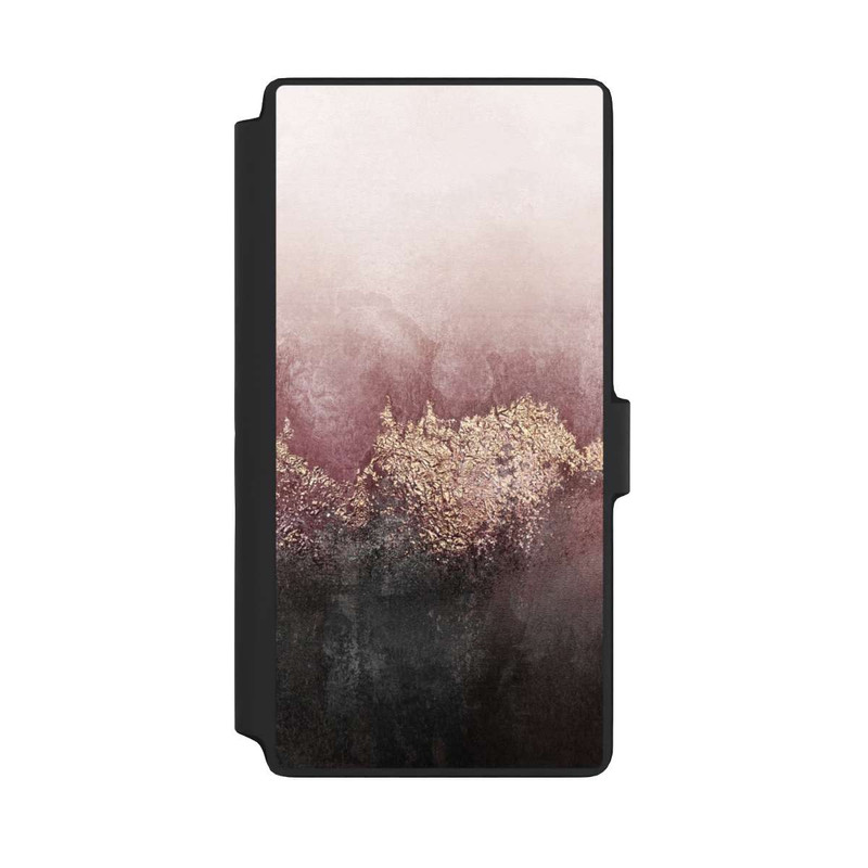 Galaxy S22 Ultra NIVOflip Rosa Himmelsstaub Golddruck