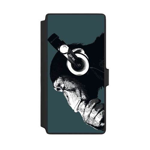 Samsung Galaxy S22 Ultra NIVOflip Denkender Affe Blau