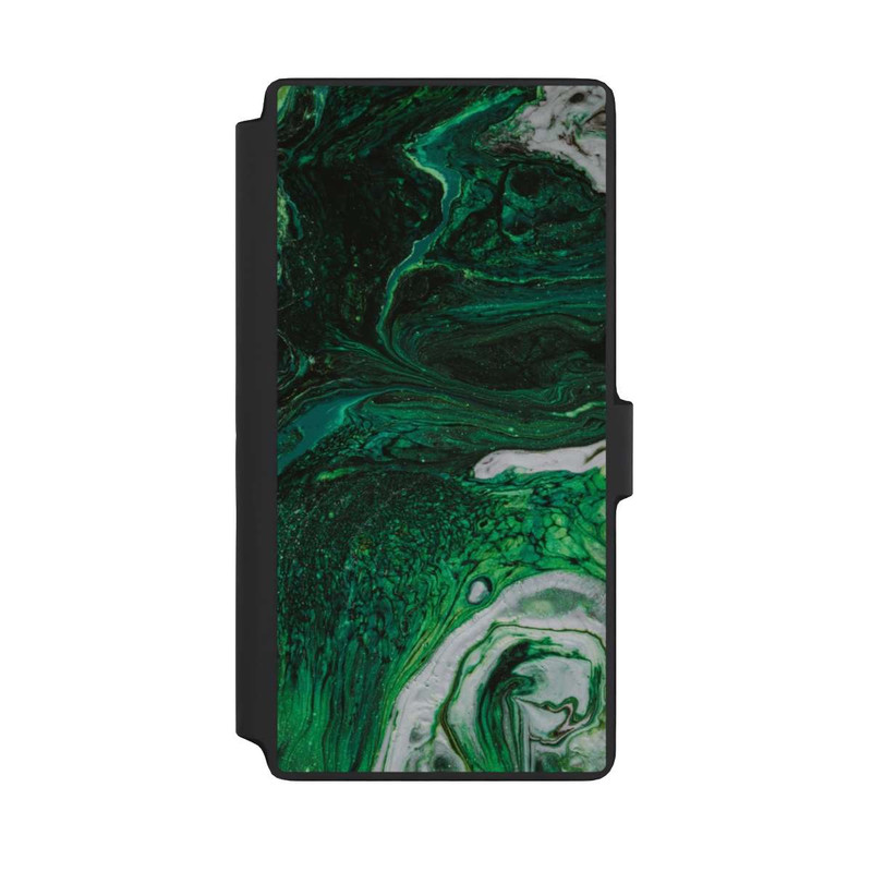 Galaxy S22 Ultra NIVOflip Green oil texture