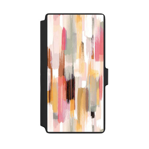 Samsung Galaxy S22 Ultra NIVOflip Abstract Brushstrokes Autumn Shades