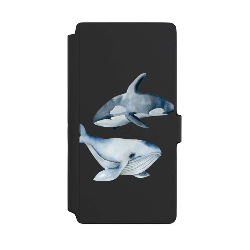 Galaxy S22 Ultra NIVOflip Whales transparent