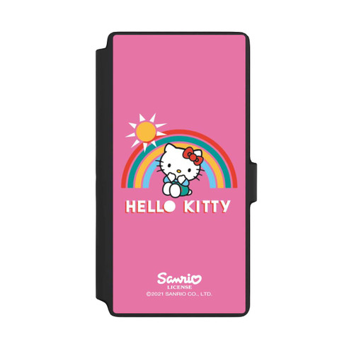 Samsung Galaxy S22 Ultra NIVOflip Hallo Kitty Regenbogen