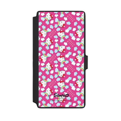Samsung Galaxy S22 Ultra NIVOflip Hello Kitty Regenbogenmuster