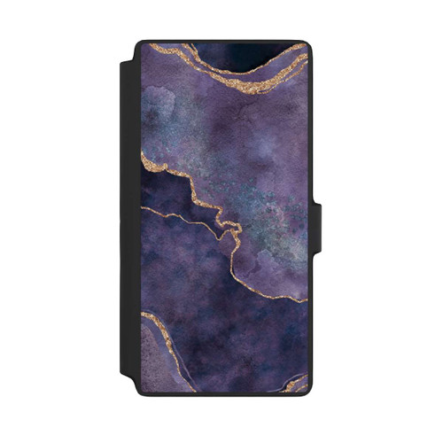 Samsung Galaxy S22 Ultra NIVOflip Lila Edelstein glamourös