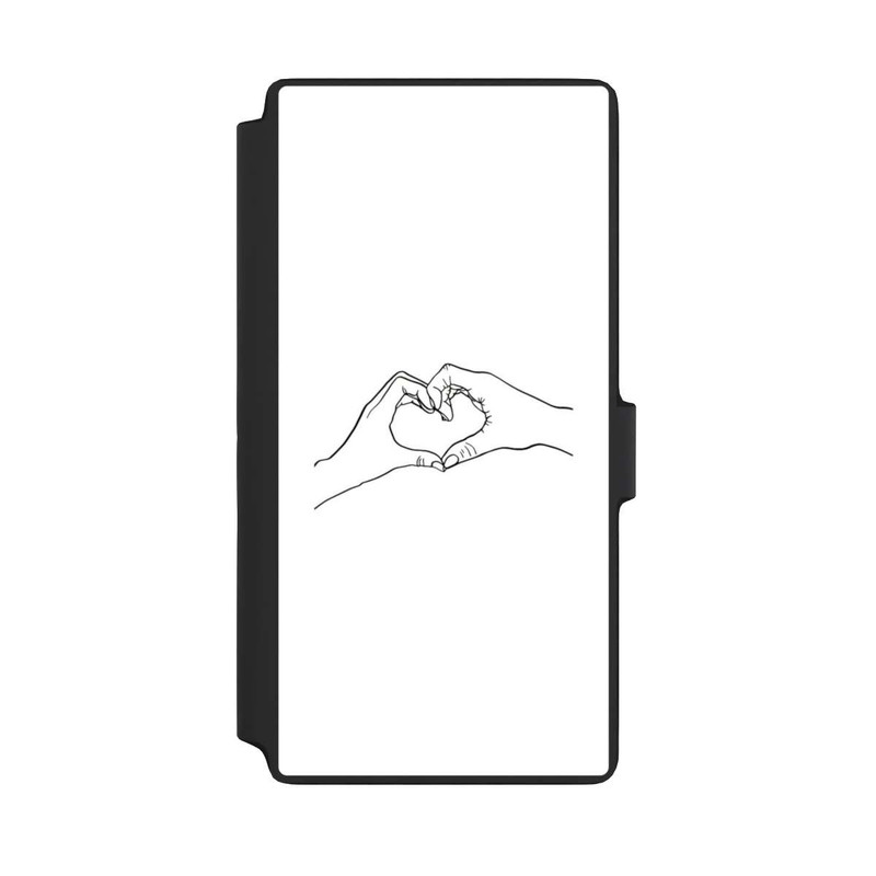 Galaxy S22 Ultra NIVOflip Love Hands Line Art