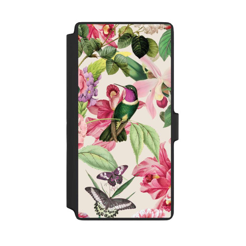 Samsung Galaxy S22 Ultra NIVOflip Kolibris und Rosen Muster