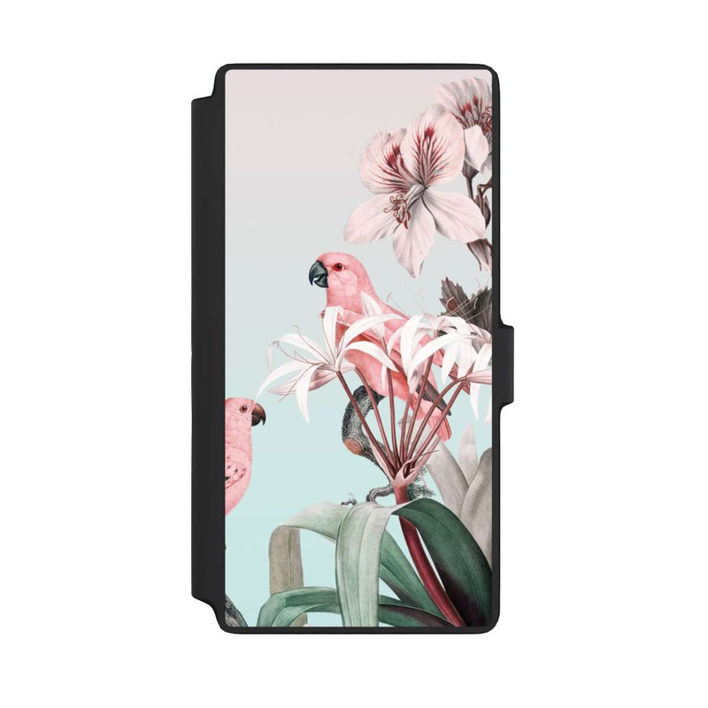 Galaxy S22 Ultra NIVOflip paradiesische Papageien Pastell