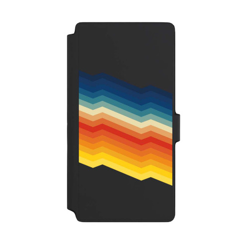 Samsung Galaxy S22 Ultra NIVOflip Abstrakter Regenbogen